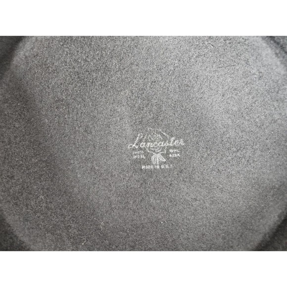 Vintage Lancaster 100% Wool Women’s Black Shell Hat - Picture 7 of 9